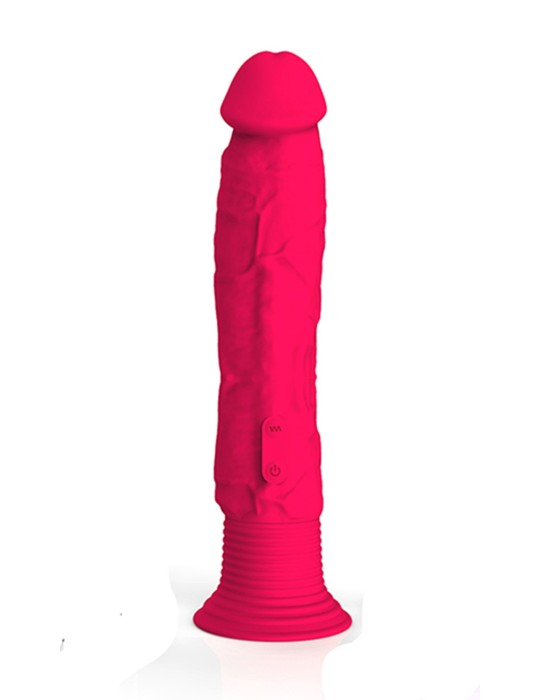 Gode ventouse vibrant rose flashy 10 vitesses - YOJ-040FUS