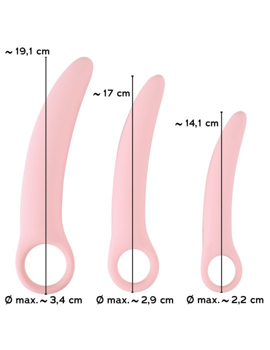 Kit d'entrainement pour l'auto-traitement en douceur du vaginisme - R538710