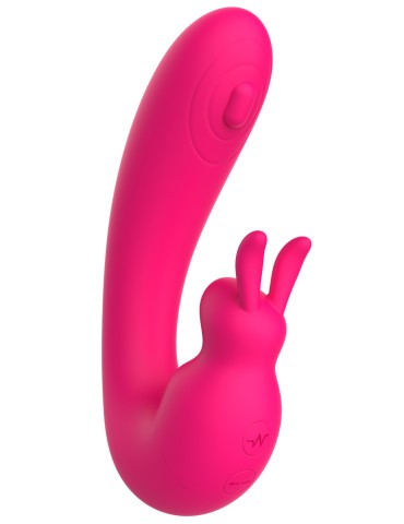 Vibromasseur 2 en 1 G-spot et C-spot USB Kala rose - WS-NV084