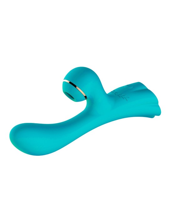 Vibromasseur double stimulation point G et clitoris par vibrations membrane - FAIRYBLUE