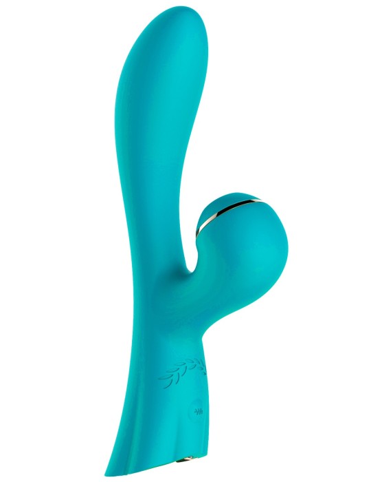 Vibromasseur double stimulation point G et clitoris par vibrations membrane - FAIRYBLUE