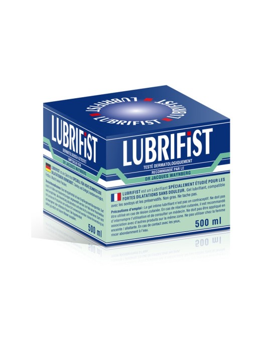 Lubrifiant à base d'eau renforcé spécial fist Lubrifist 500ml - CC810150