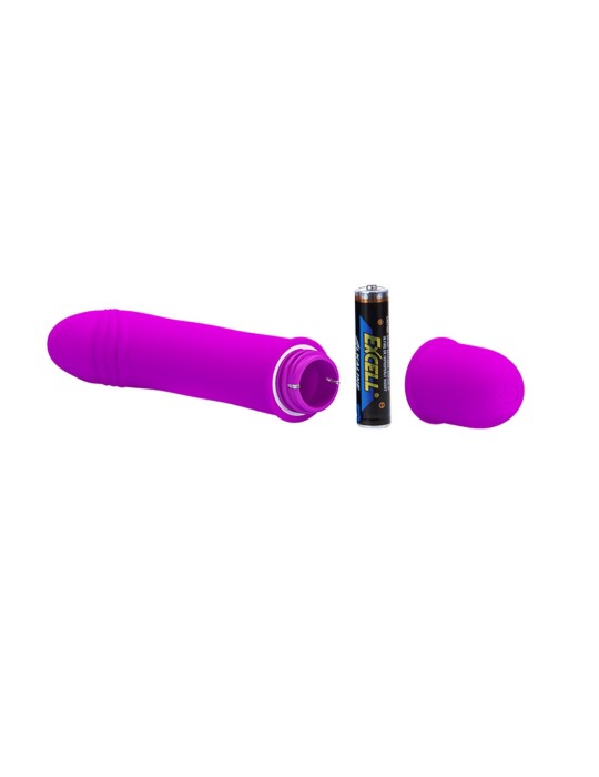 Vibromasseur waterproof Fuchsia 12 cm - AITTPNK