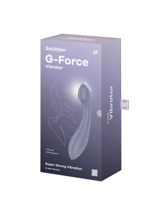 Vibromasseur point G USB 50 programmes G-Force Satisfyer - CC597824