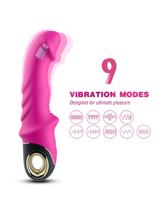 Vibromasseur rose G-spot Joy Blade vibrations puissantes - USK-V14PNK