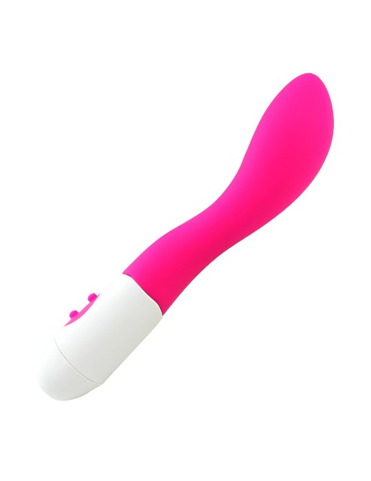 Vibromasseur rose incurvé point G - BOZ028PNK