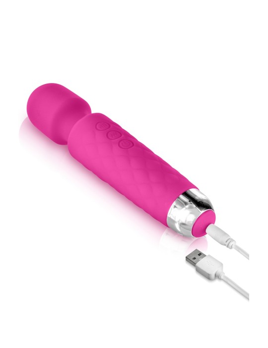 Vibromasseur wand rose 20 vitesses USB - CC5310500050