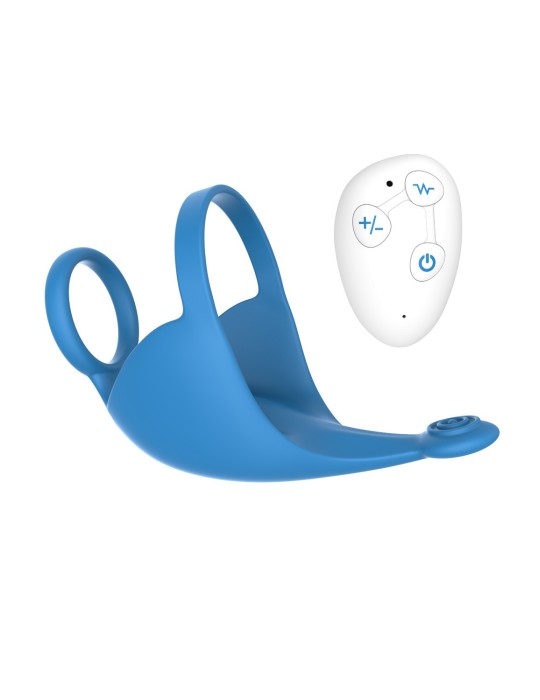 Vibrateur / Masseur de testicule télécommandé, USB waterproof - WS-NV549