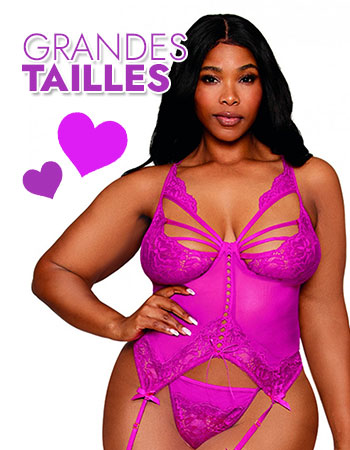 Grandes Tailles - Lingerie pour femmes rondes